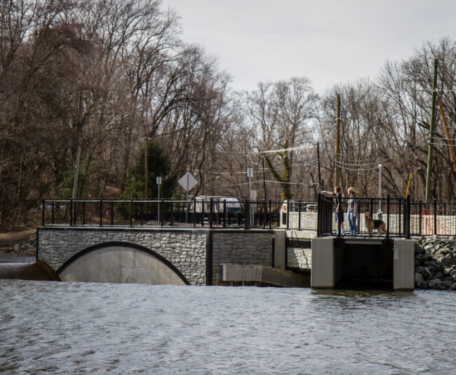 Mullica Hill Pond Dam