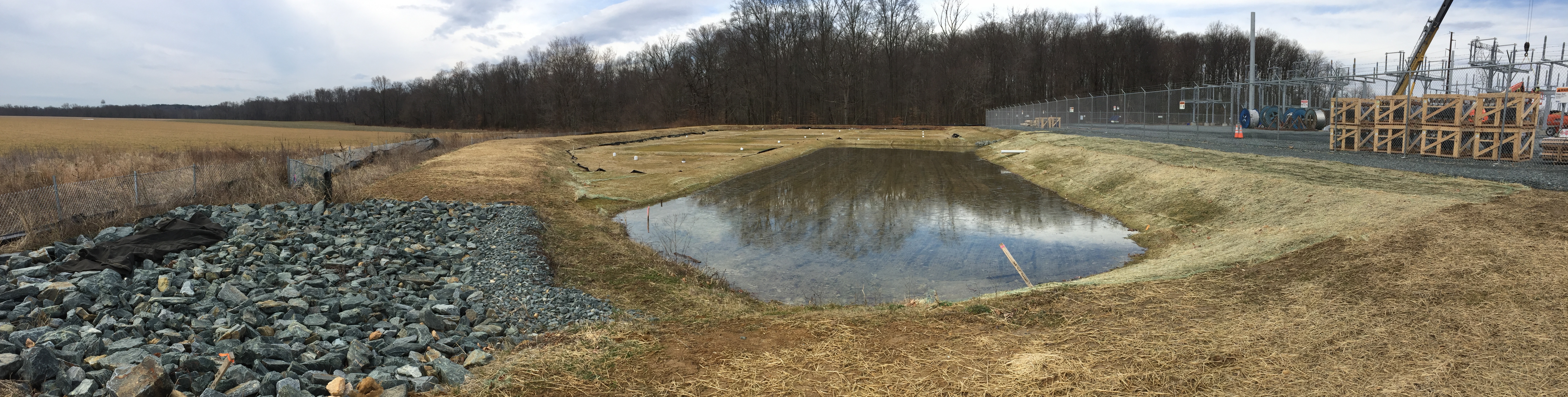 Substation Civil Site and Stormwater Management Design