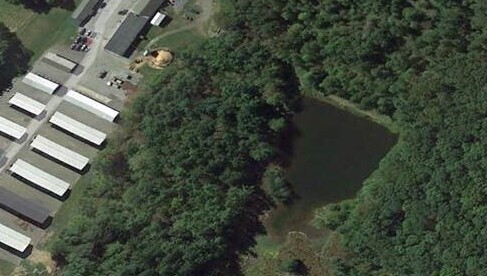 Pre-construction Fire Pond area