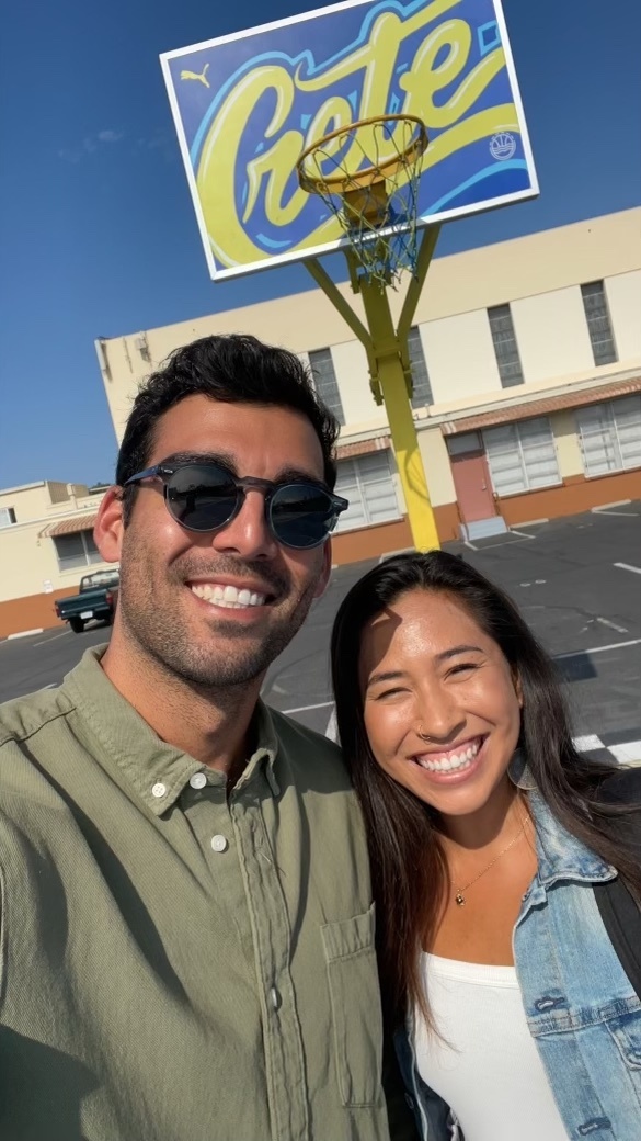 Kristin Calabria (Founder & CEO) with Spencer Nieves (CFO)