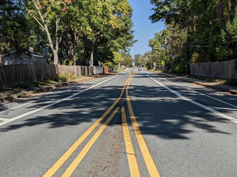 Casho Mill Road after
