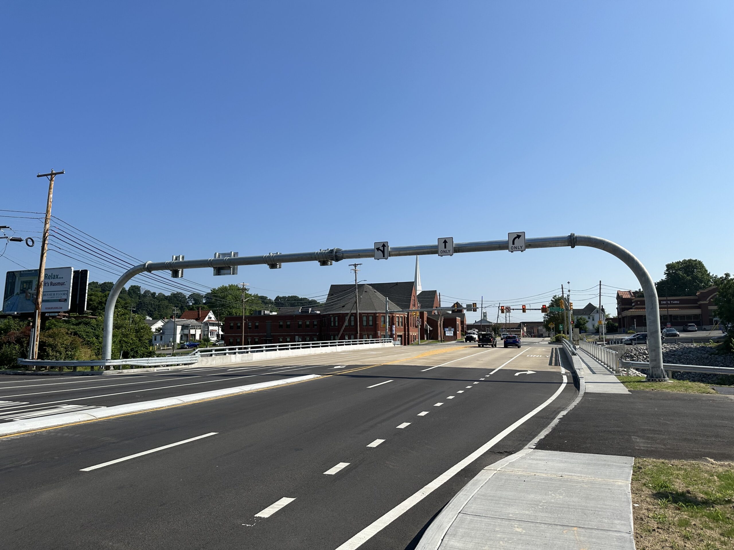 SR 50 Bridge over Chartiers Creek (Completed 7-Lane Condition)