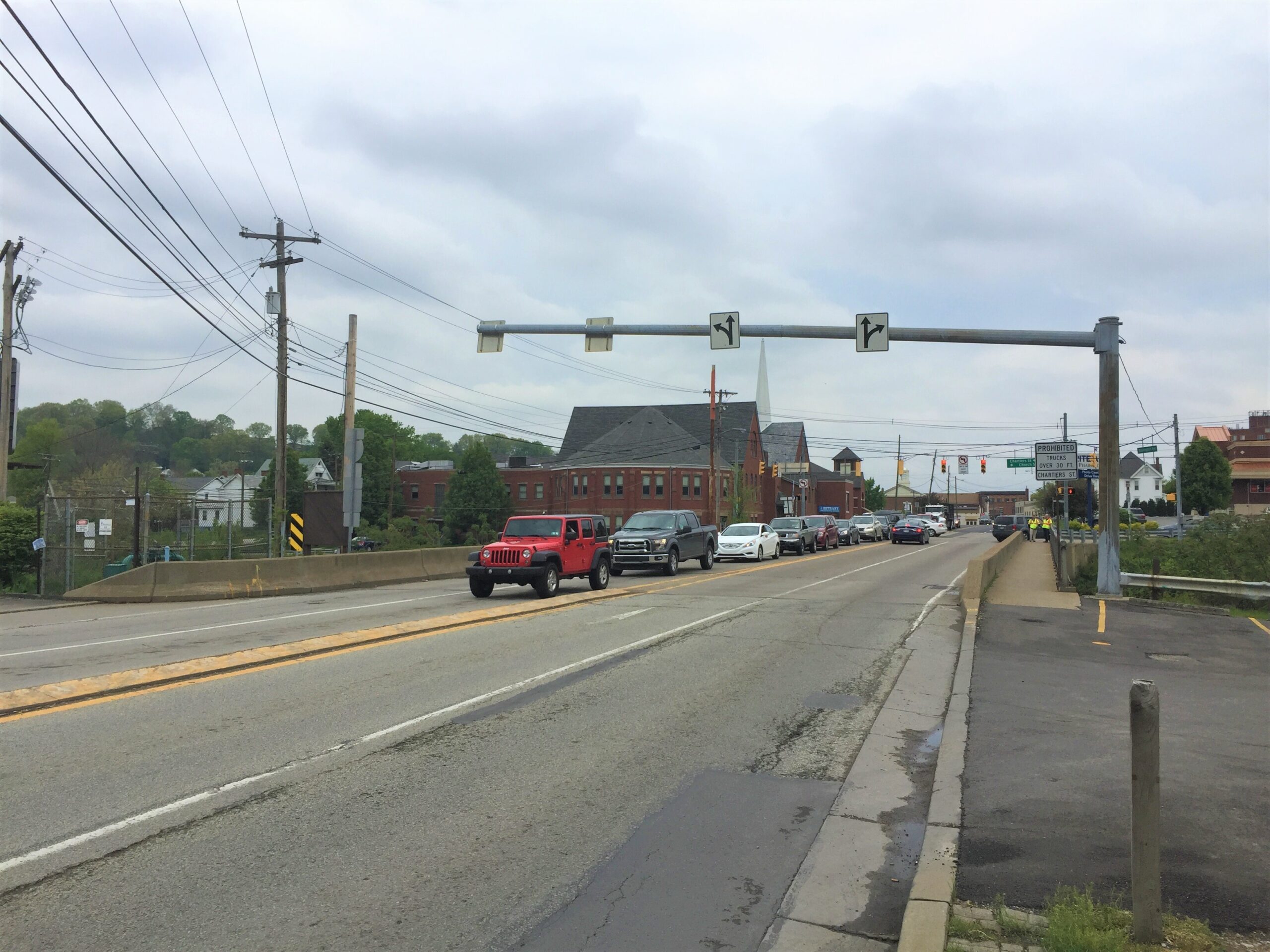 SR 50 Bridge over Chartiers Creek (Pre-existing 4-Lane Condition)
