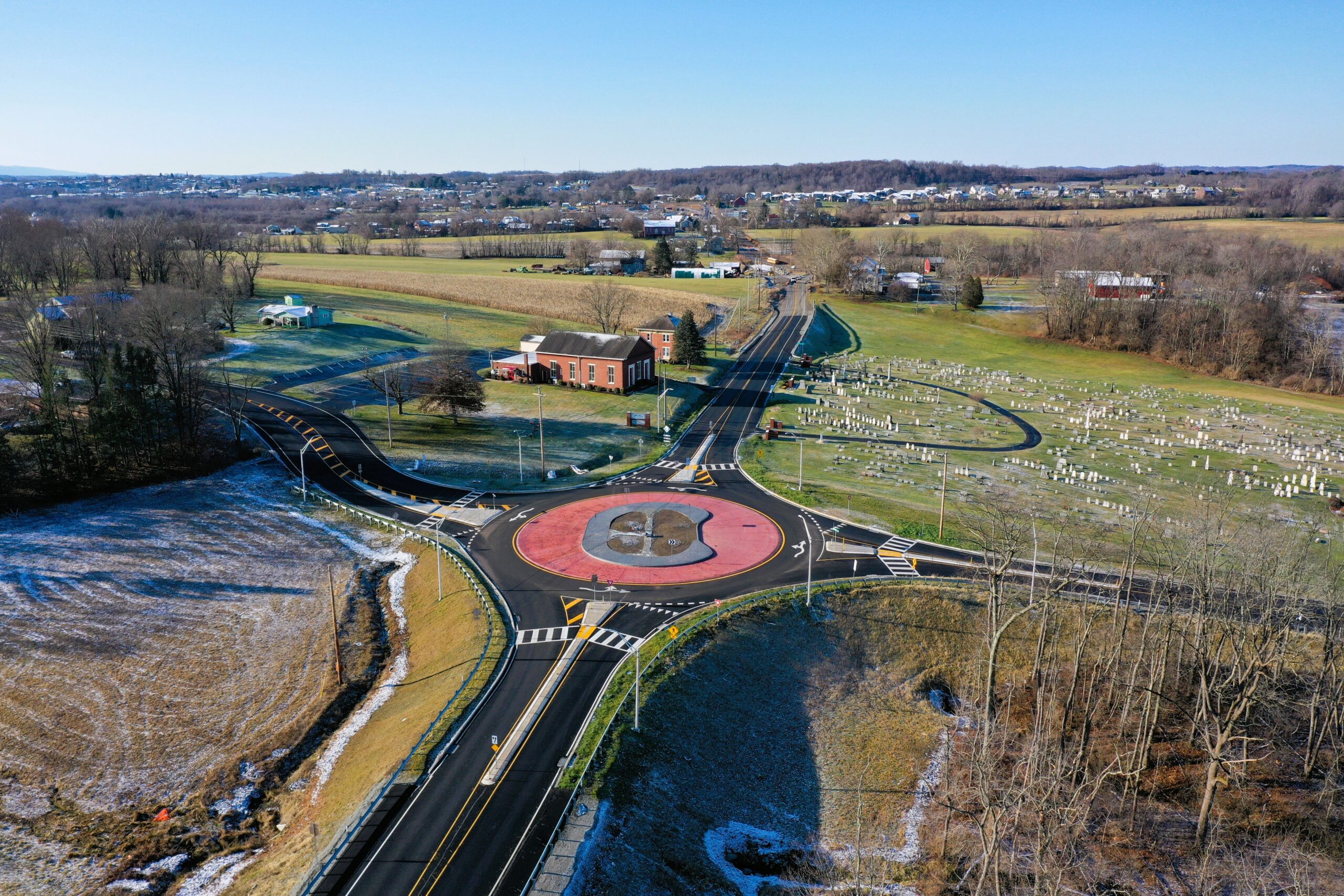 PennDOT District 12, Route 819 to Norvelt (SR 981, Section Q20) - Roundabout Lighting