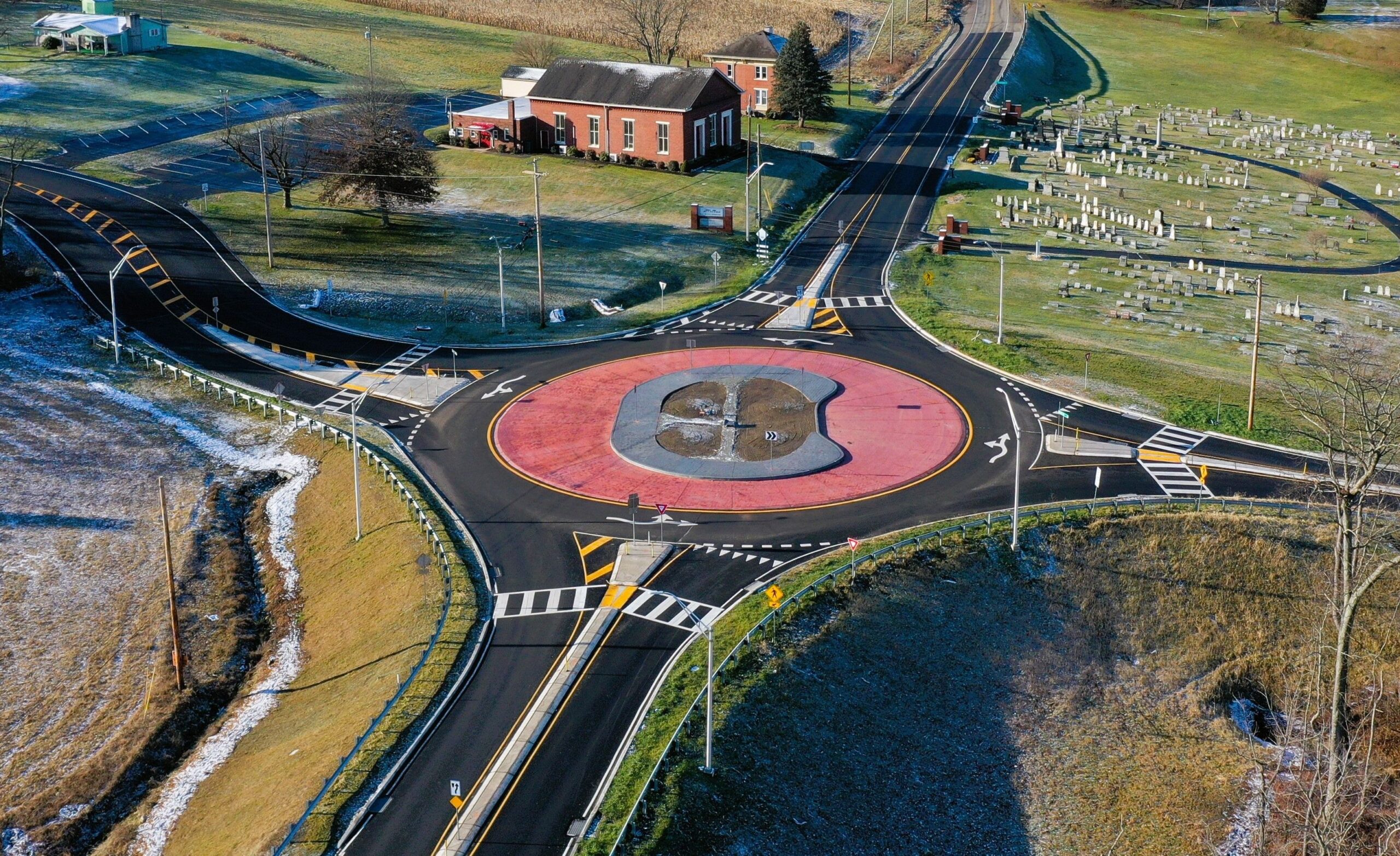 PennDOT District 12, Route 819 to Norvelt (SR 981, Section Q20) - Roundabout Lighting