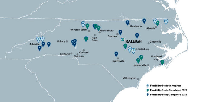 Feasabilities study map